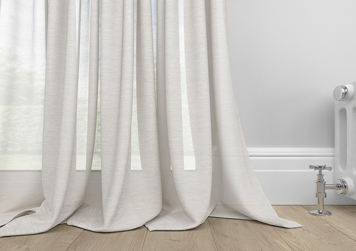 Tanami Voile, Glacier Grey - Made to Measure Curtains - Image 6